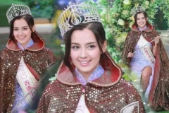 港姐冠军素颜回老家,家乡美食美景尽享荣光